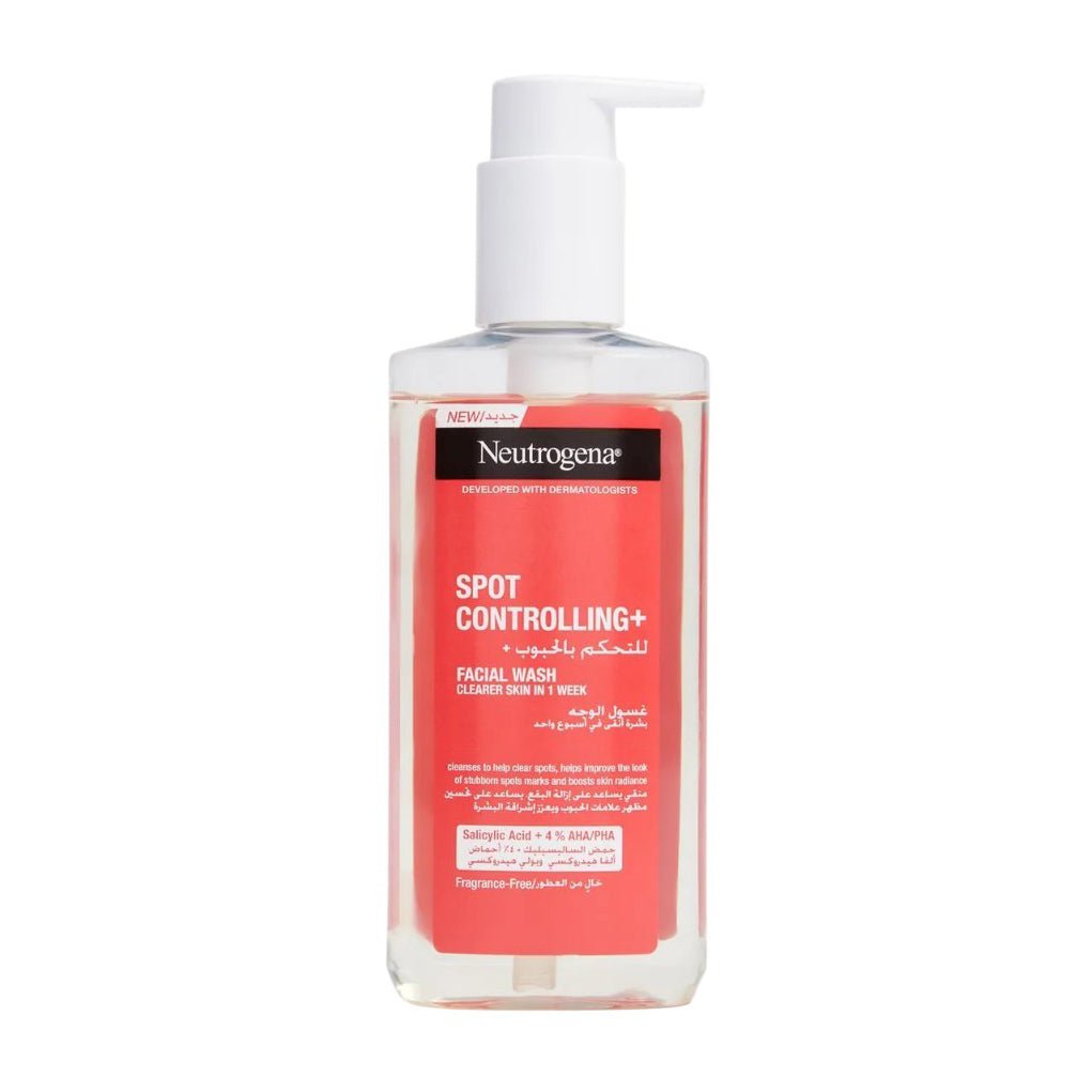 Neutrogena Spot Controlling+ Facial Wash - 200ml - Bloom Pharmacy