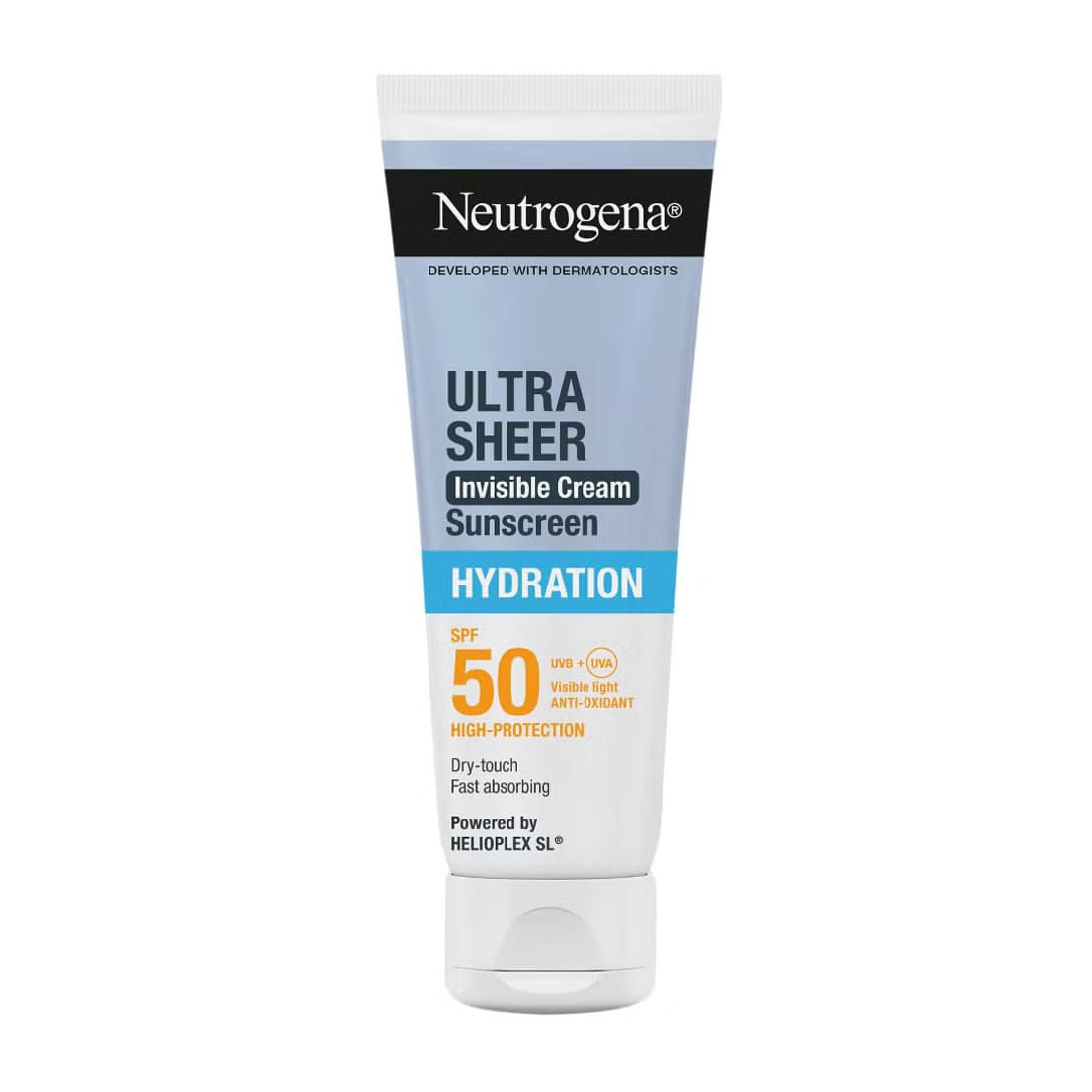 Neutrogena Ultra Sheer Invisible Hydration Cream SPF 50 Sunscreen - (20% OFF) - 50ml - Bloom Pharmacy