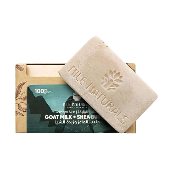 Nile Naturals Goat Milk & Shea Butter Bar Soap - 100gm - Bloom Pharmacy