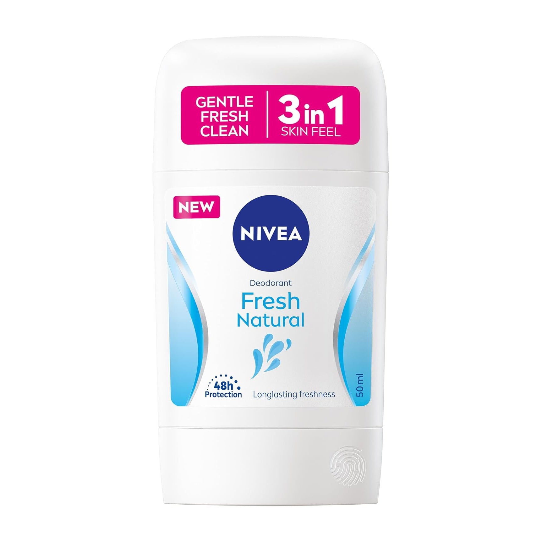 Nivea Women Fresh Natural 48h Deodorant Stick - 50ml - Bloom Pharmacy