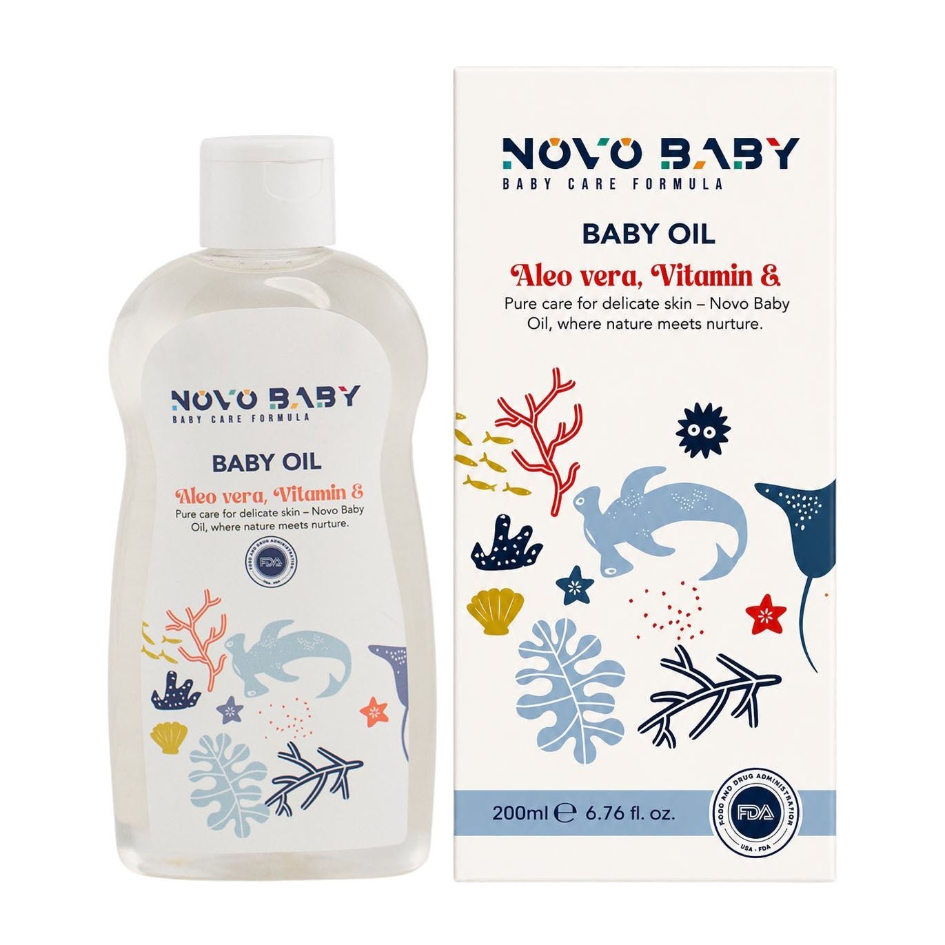 Novo Baby Oil - 200ml - Bloom Pharmacy