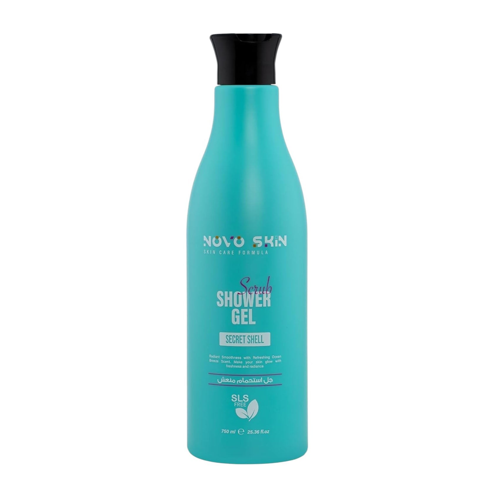 Novo Skin Secret Shell Shower Gel Scrub - 750ml - Bloom Pharmacy