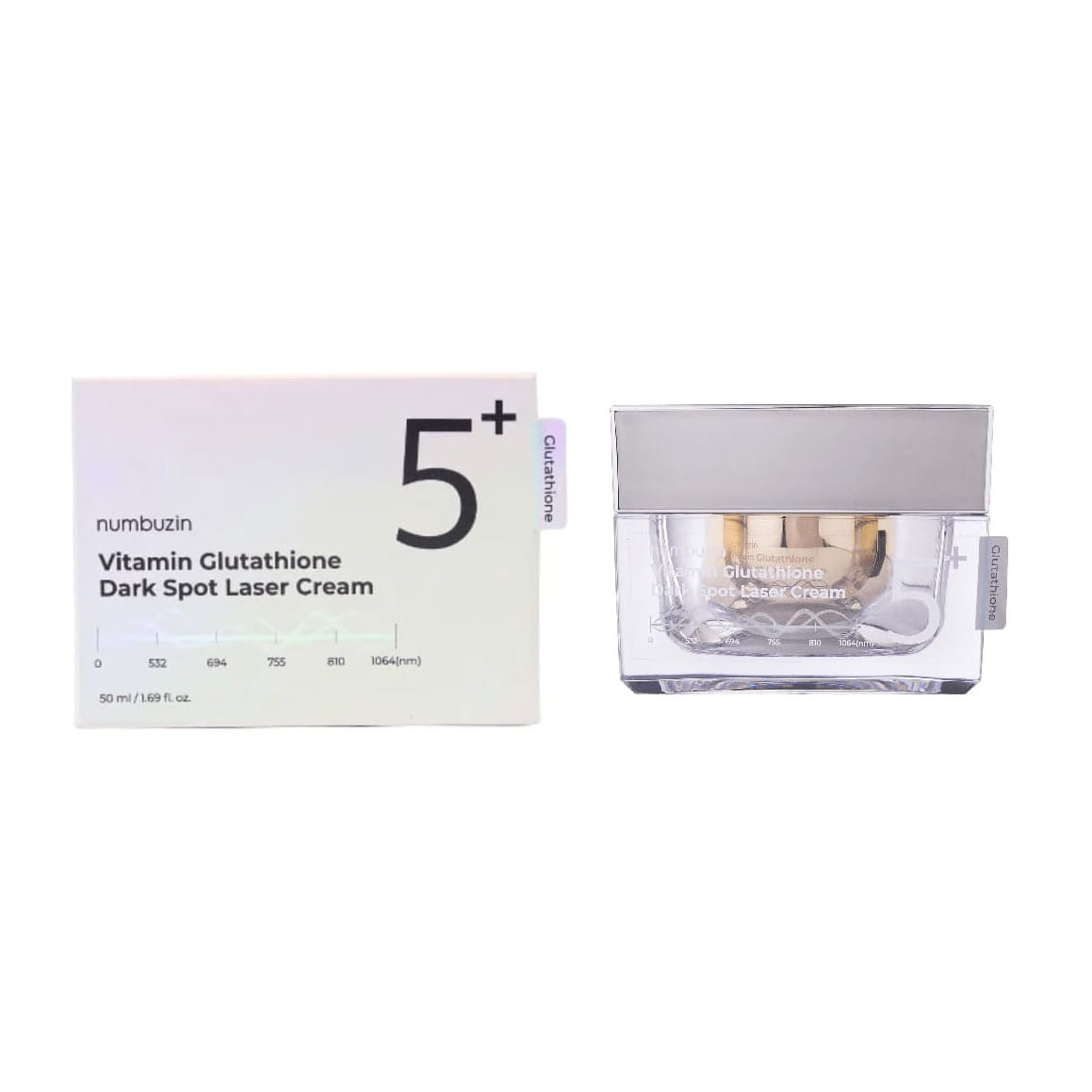 Numbuzin 5+ Vitamin Glutathione Dark Spot Laser Cream - 50ml - Bloom Pharmacy