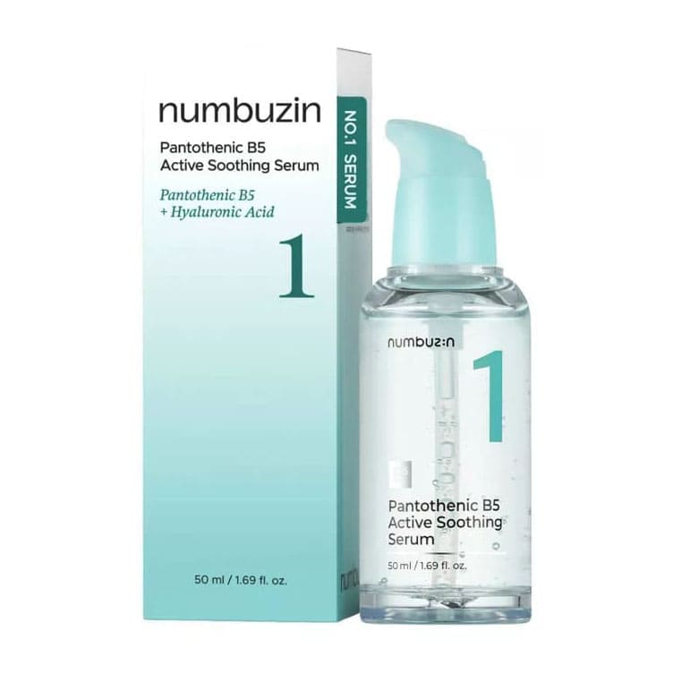 Numbuzin No.1 Pantothenic B5 Active Soothing Serum - 50ml - Bloom Pharmacy