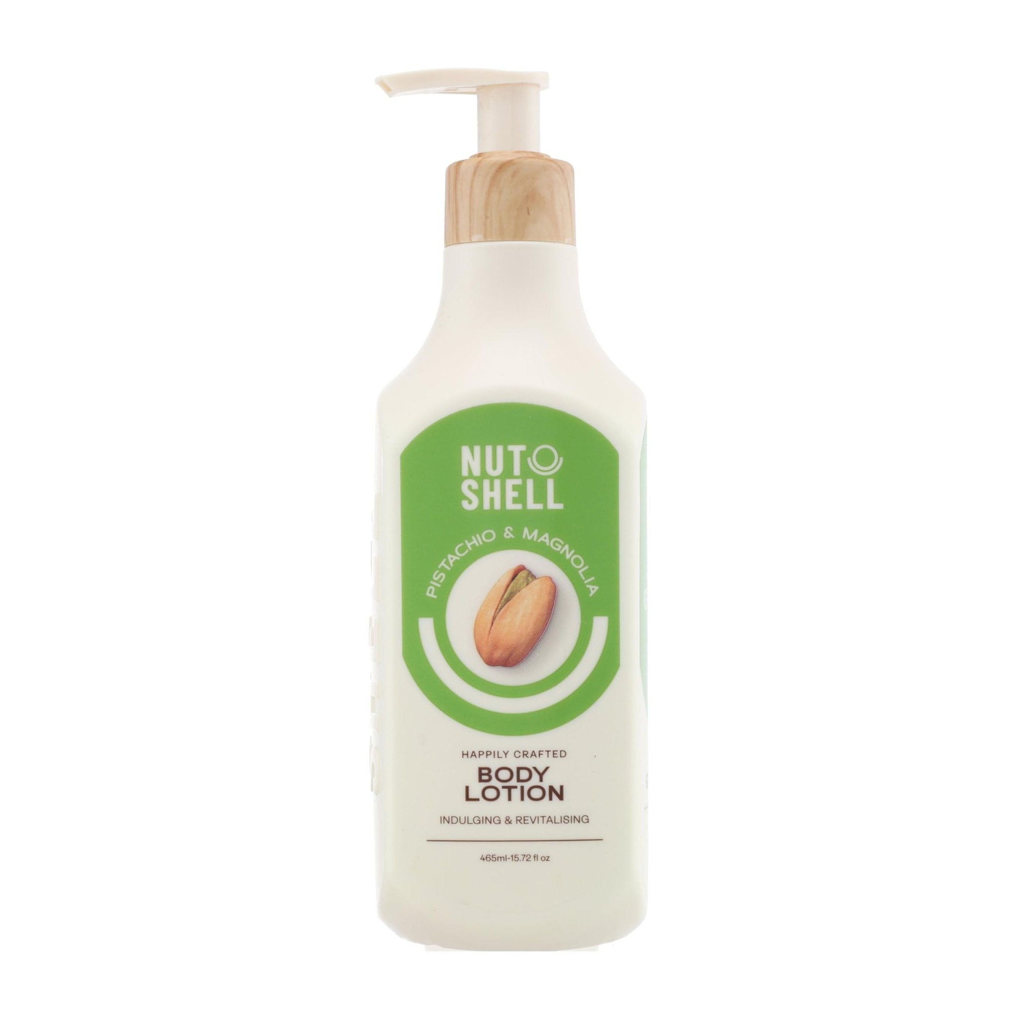 Nutshell Pistachio and Magnolia Body Lotion - 465ml - Bloom Pharmacy
