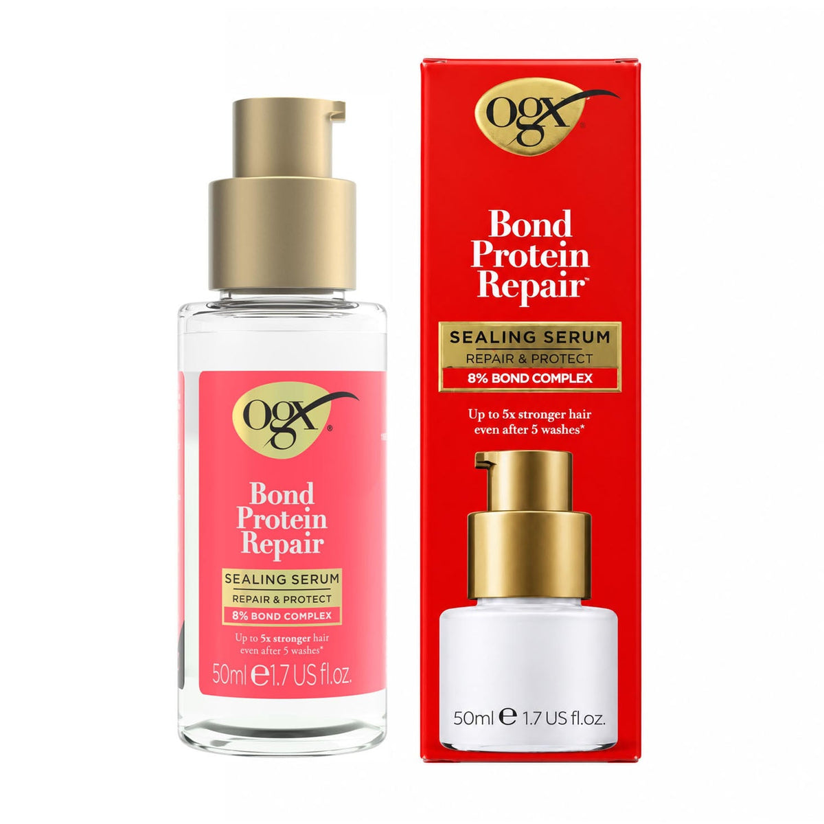 OGX Bond Protein Repair Sealing Serum - 50ml - Bloom Pharmacy
