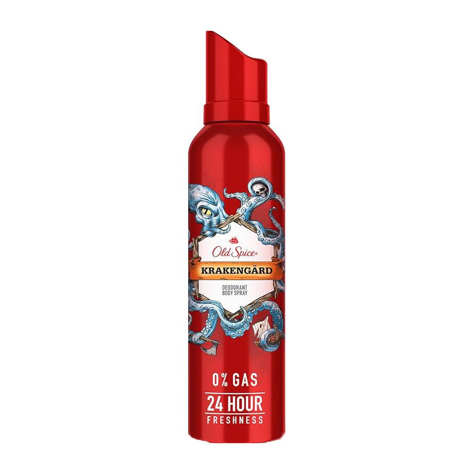 Old Spice Krakengard Deodorant Body Spray - 140ml - Bloom Pharmacy