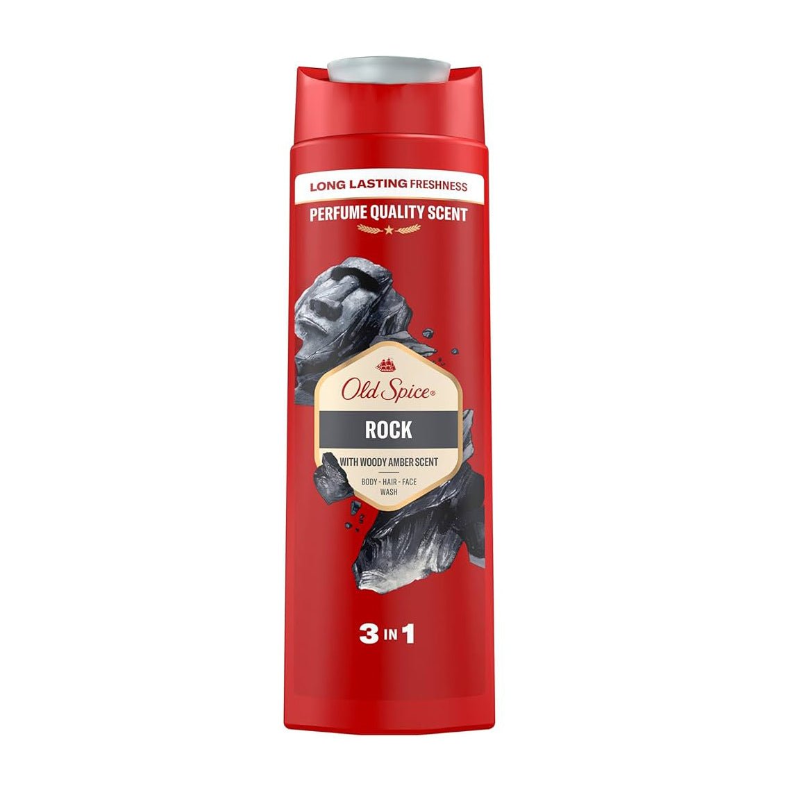 Old Spice Rock 3 In 1 Shower Gel - 400ml - Bloom Pharmacy