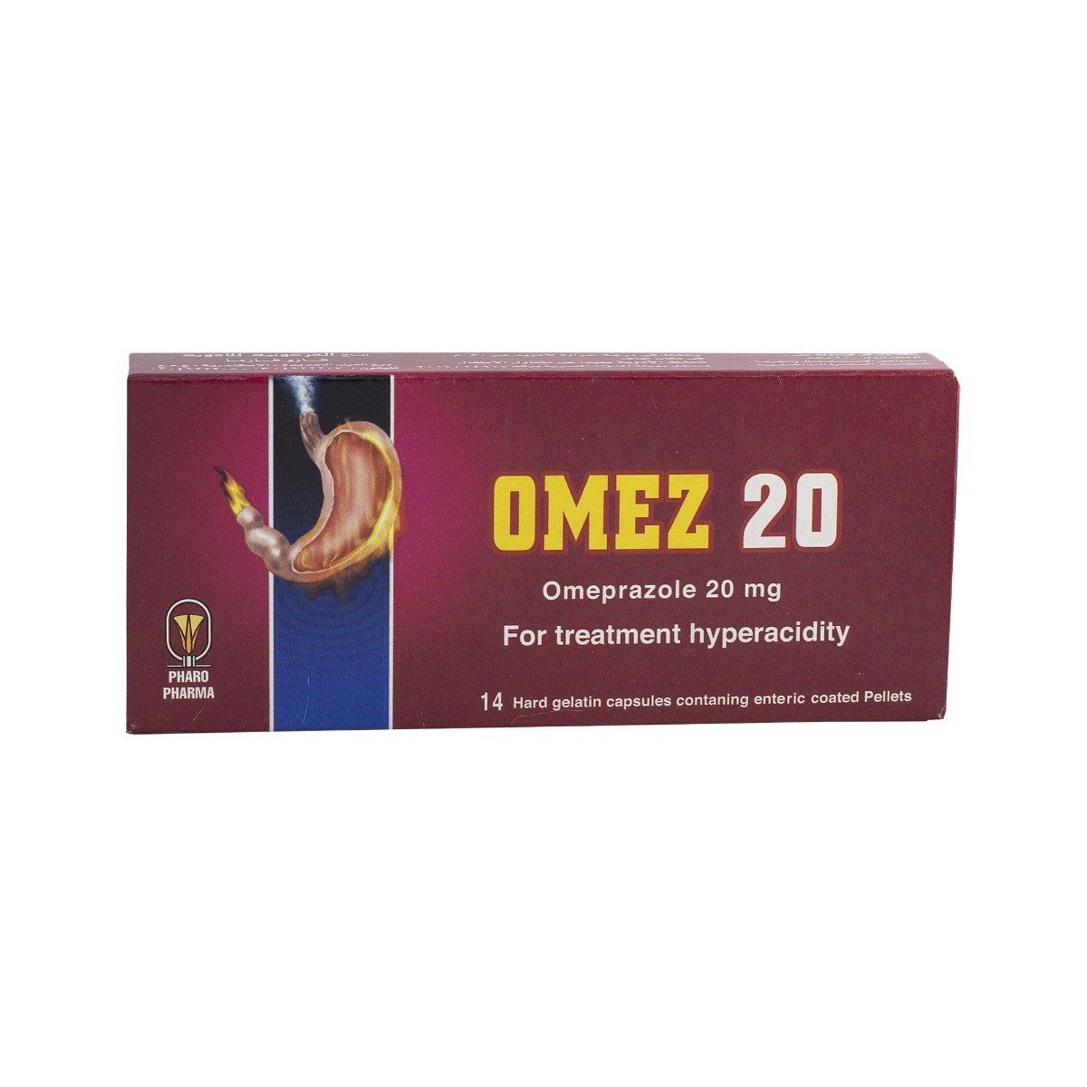 Omez 20 mg - 14 Capsules - Bloom Pharmacy