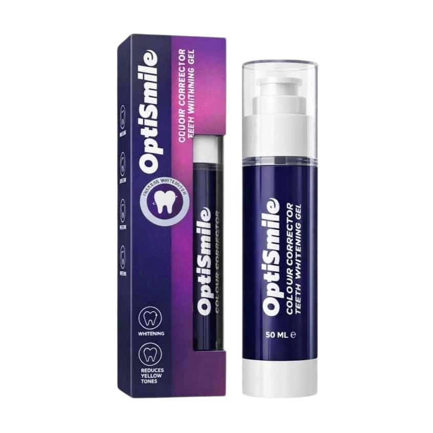 Optismile Colour Corrector Teeth Whitening Gel - 50ml - Bloom Pharmacy