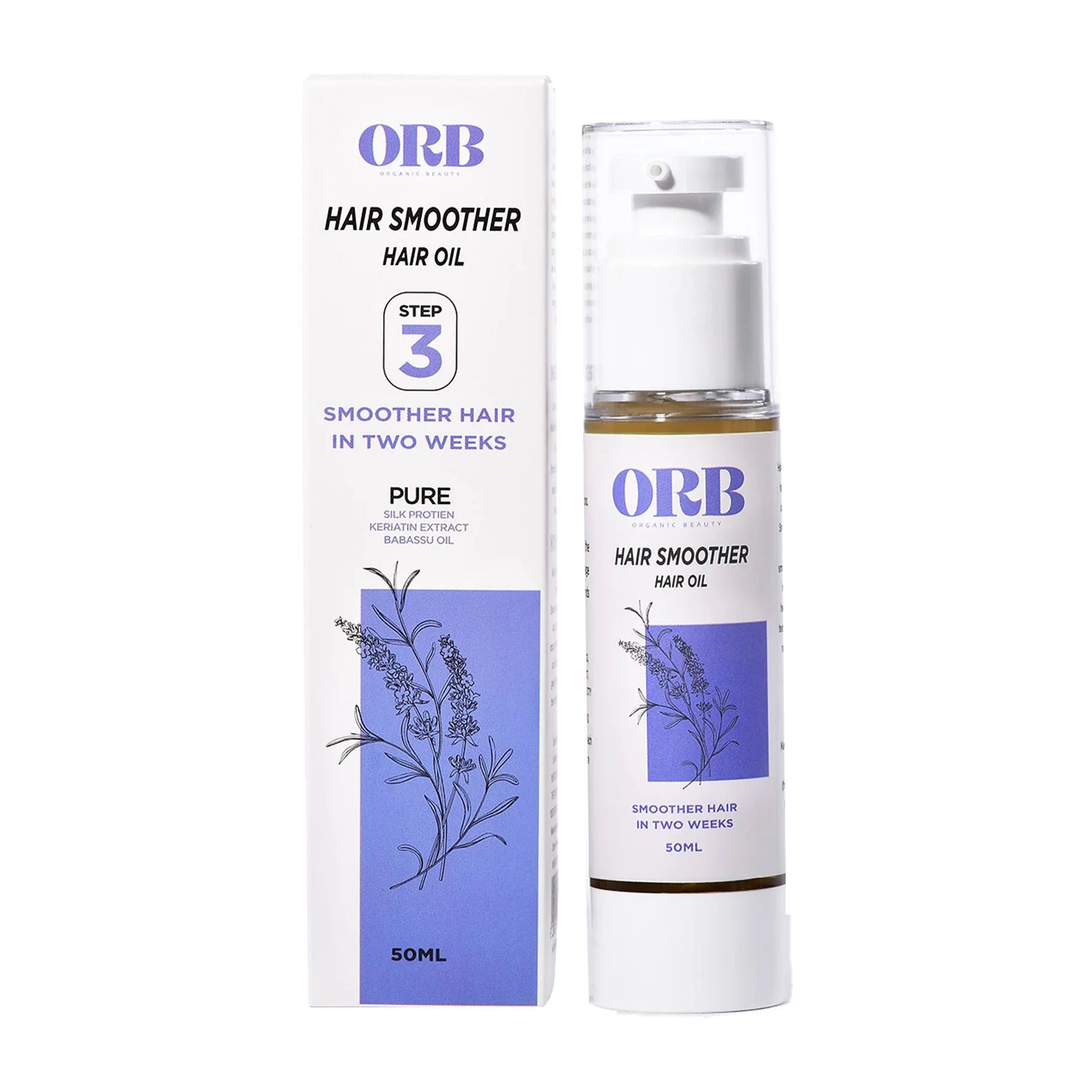 ORB Hair Smoother Hair Oil - 50ml - Bloom Pharmacy