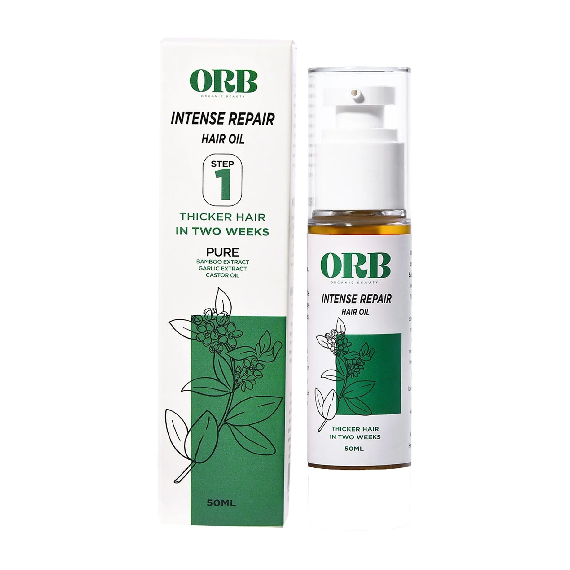 ORB Intense Repair Hair Oil - 50ml - Bloom Pharmacy