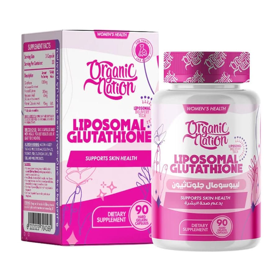 Organic Nation Liposomal Glutathione - 90 Capsules - Bloom Pharmacy