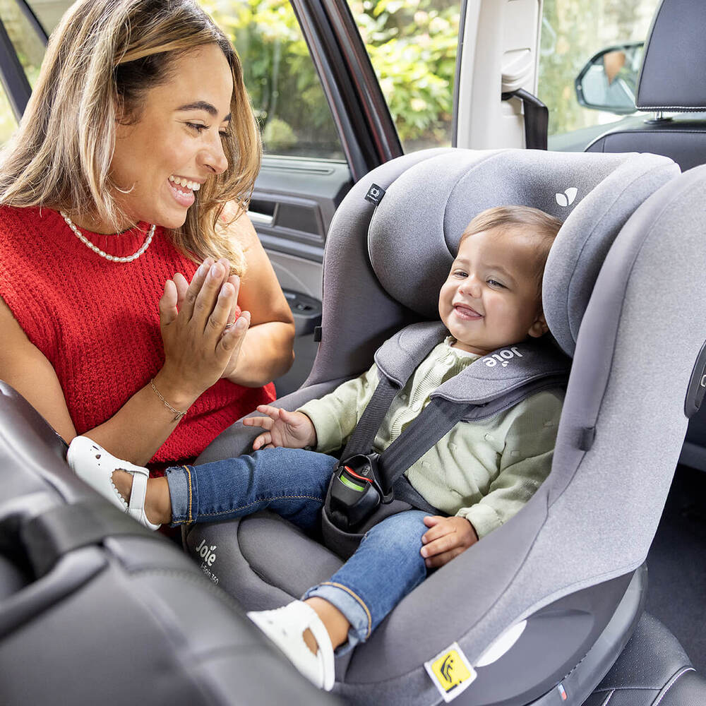 Joie I-Spin 360 I-Size Spinning Car Seat For Birth To 4 Years - Shale