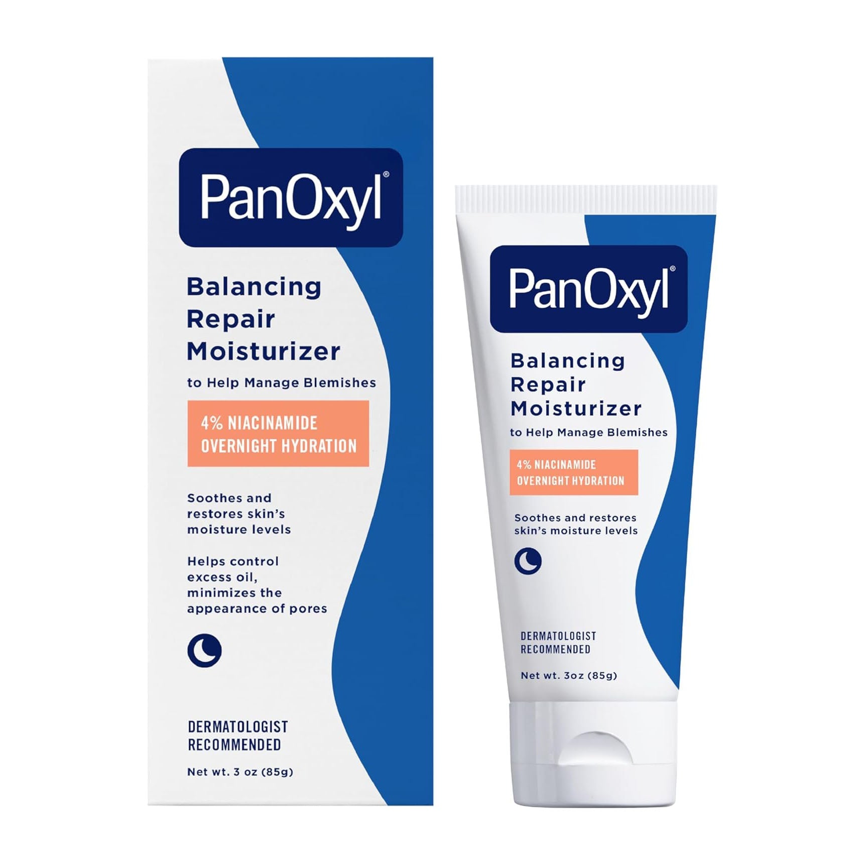 Panoxyl Balancing Repair Moisturizer Cream - 85gm - Bloom Pharmacy