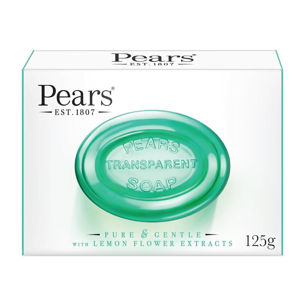Pears Oil - Clear & Glow Soap Bar - 125gm - Bloom Pharmacy