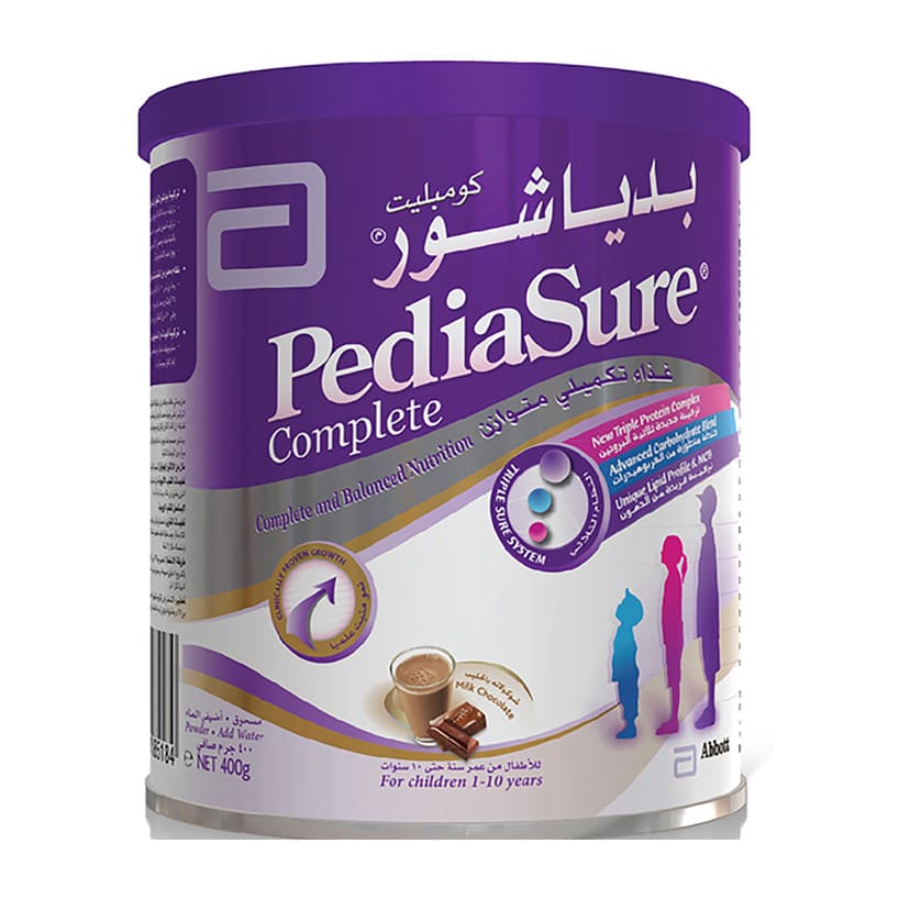 Pediasure Complete Chocolate Milk - 400gm - Bloom Pharmacy