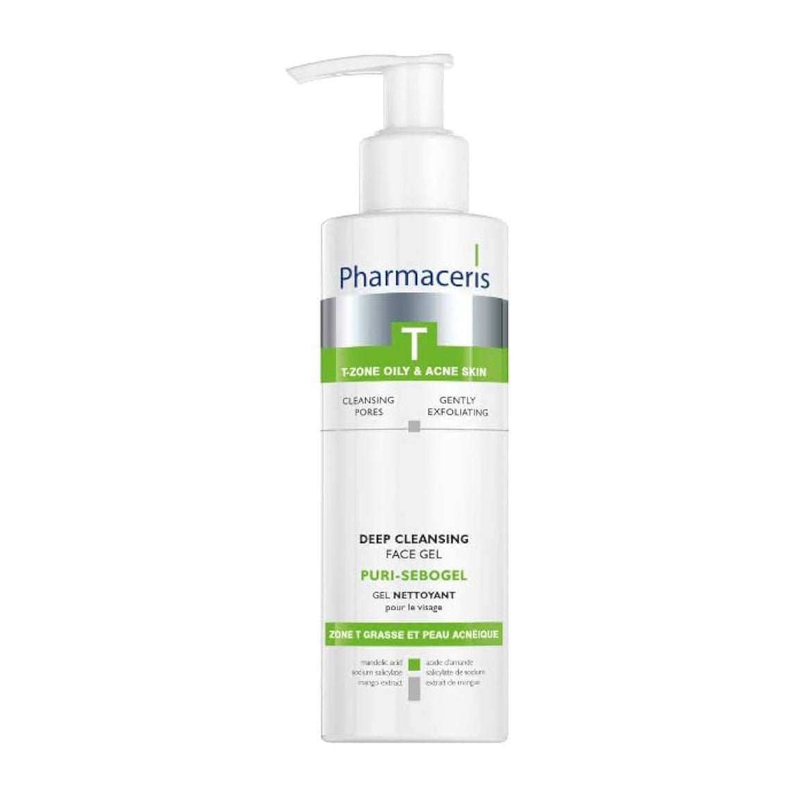 Pharmaceris Puri Sebogel Deep Cleansing Face Gel - 190ml - Bloom Pharmacy
