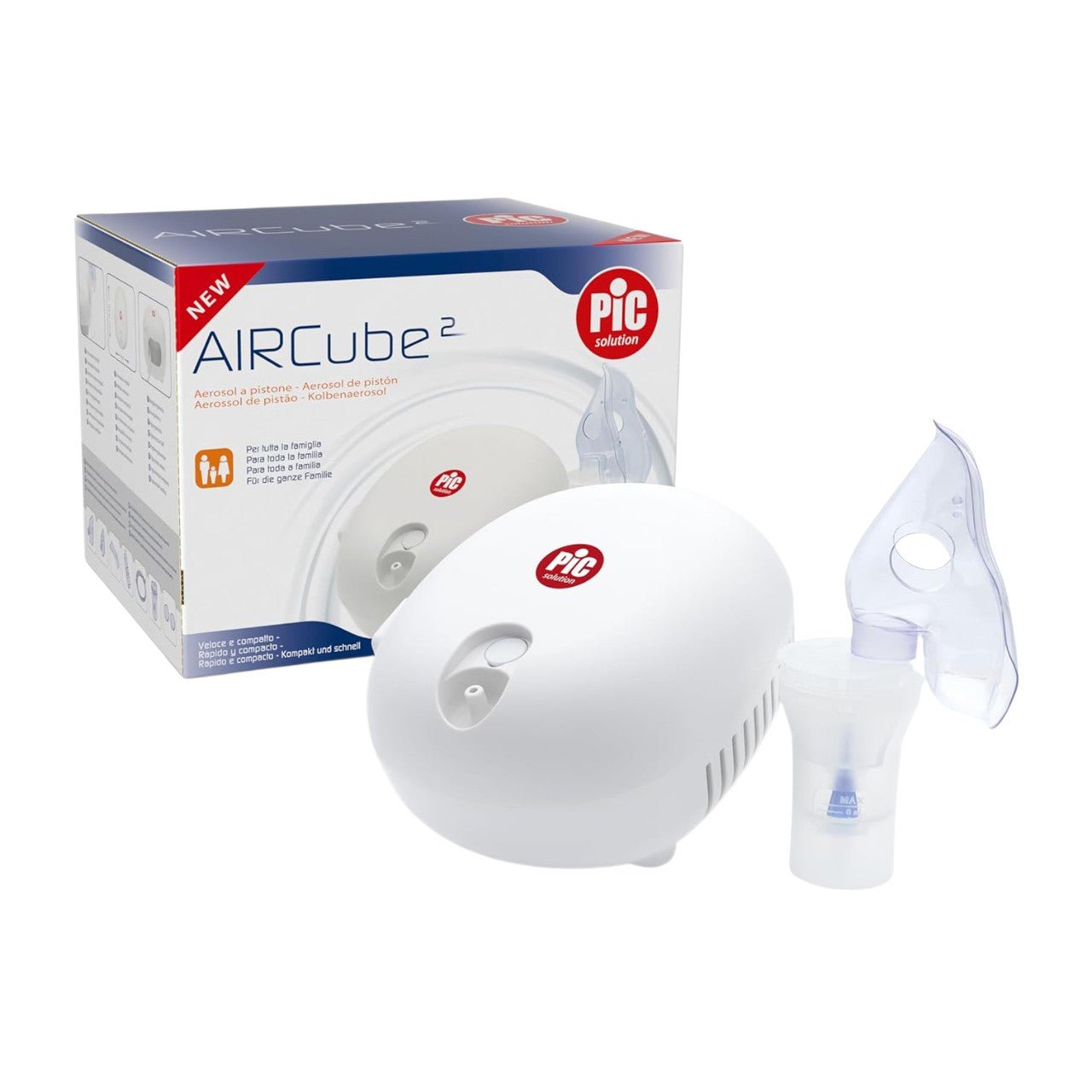 Pic Aircube2 Piston Nebulizer - Bloom Pharmacy