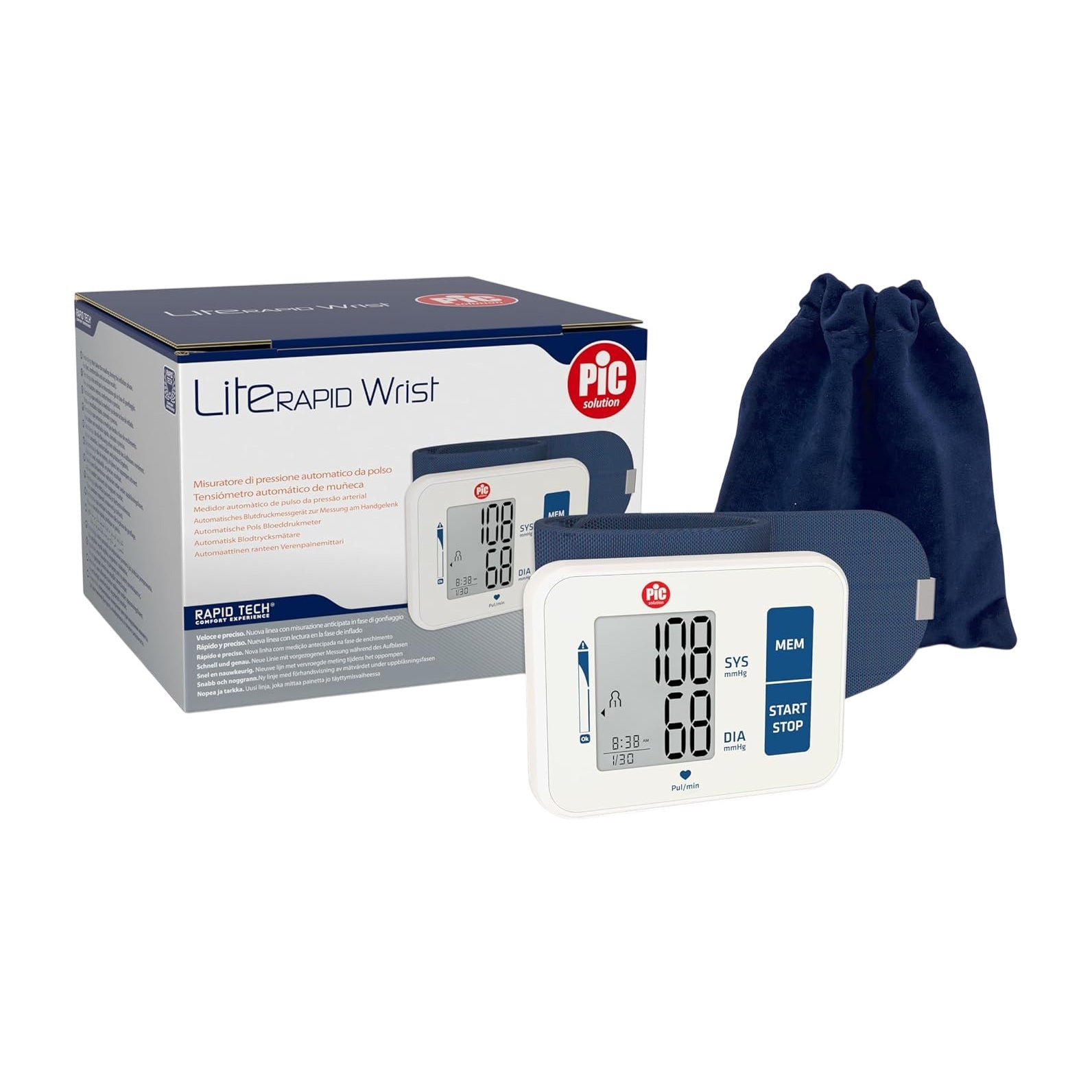 Pic Lite Rapid Wrist Blood Pressure Monitor - Bloom Pharmacy