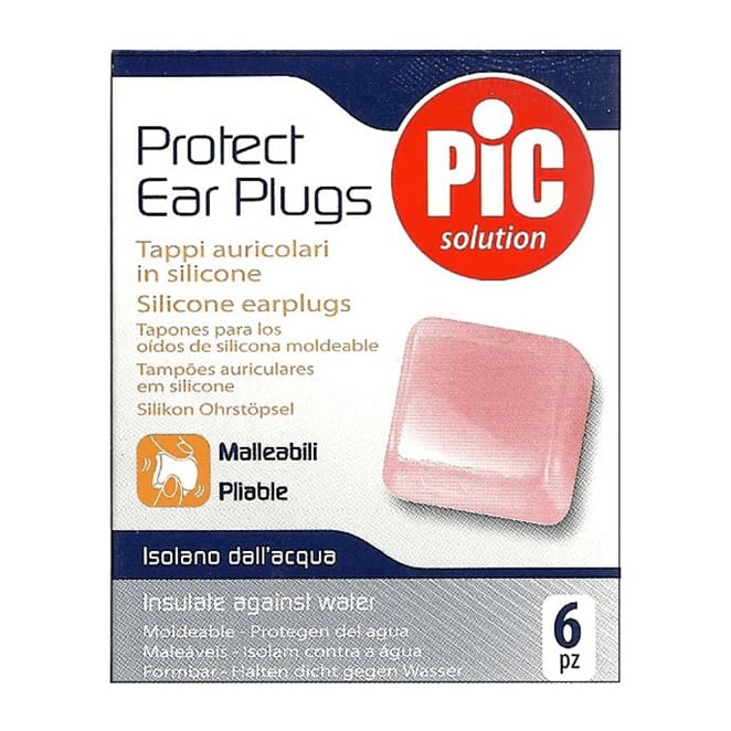 Pic Protect Silicone Ear Plugs - 6pcs - Bloom Pharmacy