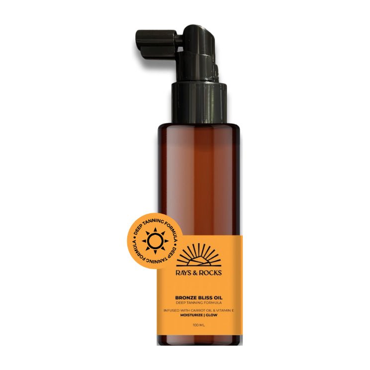 Rays & Rocks Bronze Bliss Tanning Oil Spray - 100ml - Bloom Pharmacy