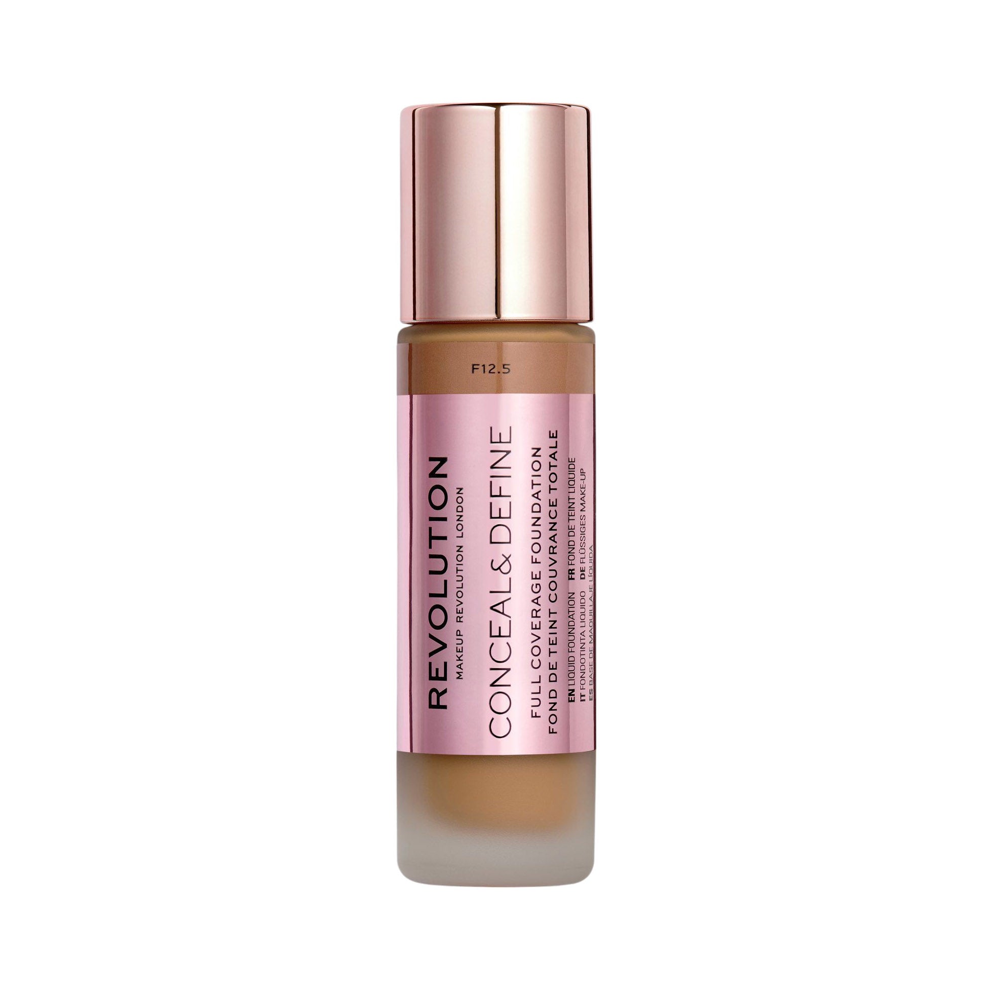 Revolution Conceal & Define Full Coverage Foundation - 23ml - Bloom Pharmacy