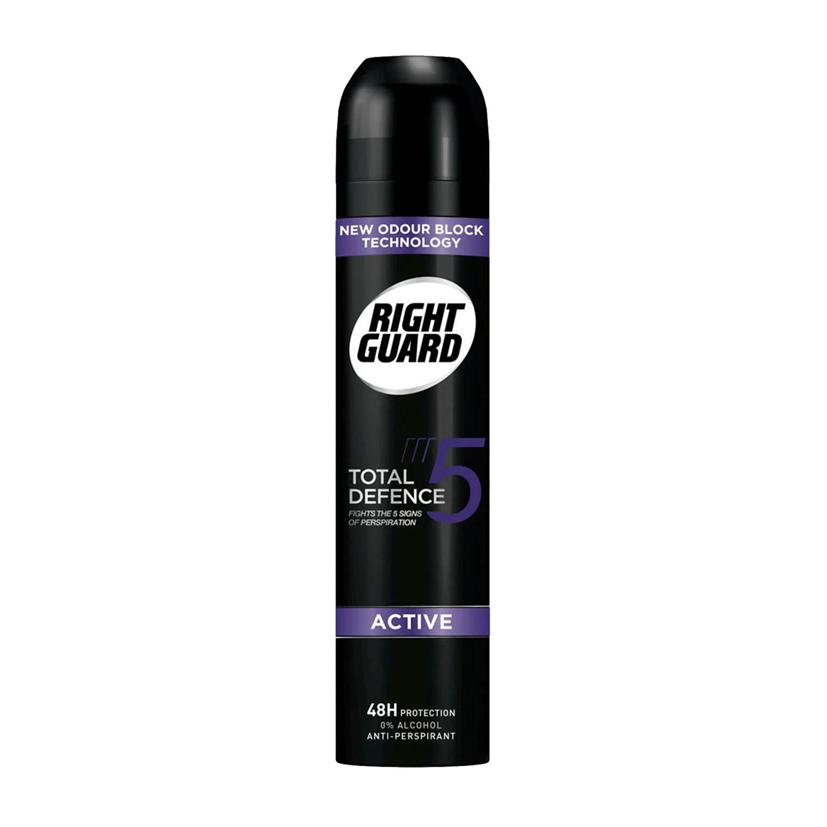 Right Guard Active Total Defence 48H Antiperspirant Spray For Men - 250ml - Bloom Pharmacy