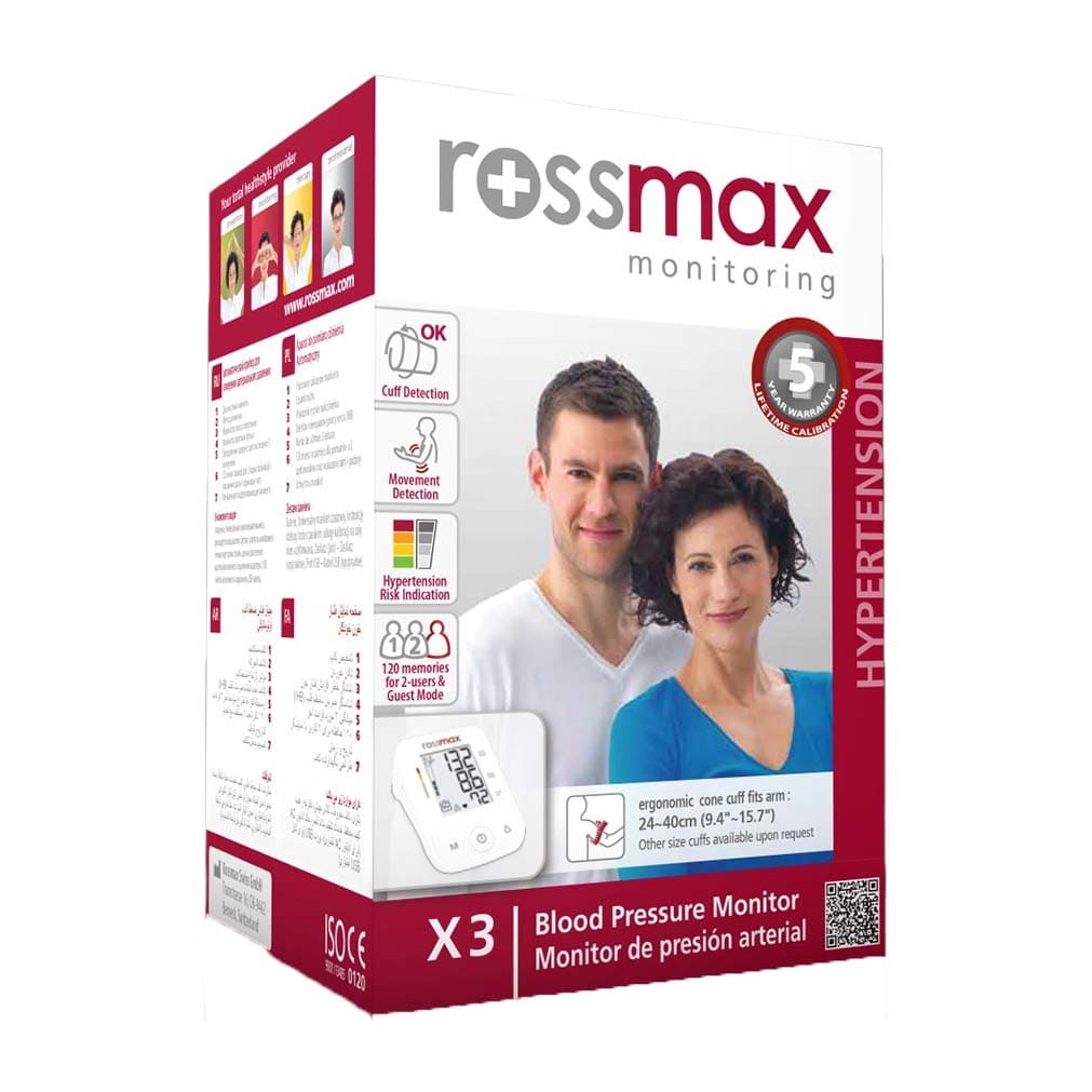 Rossmax Automatic Blood Pressure Monitor - X3 - Bloom Pharmacy