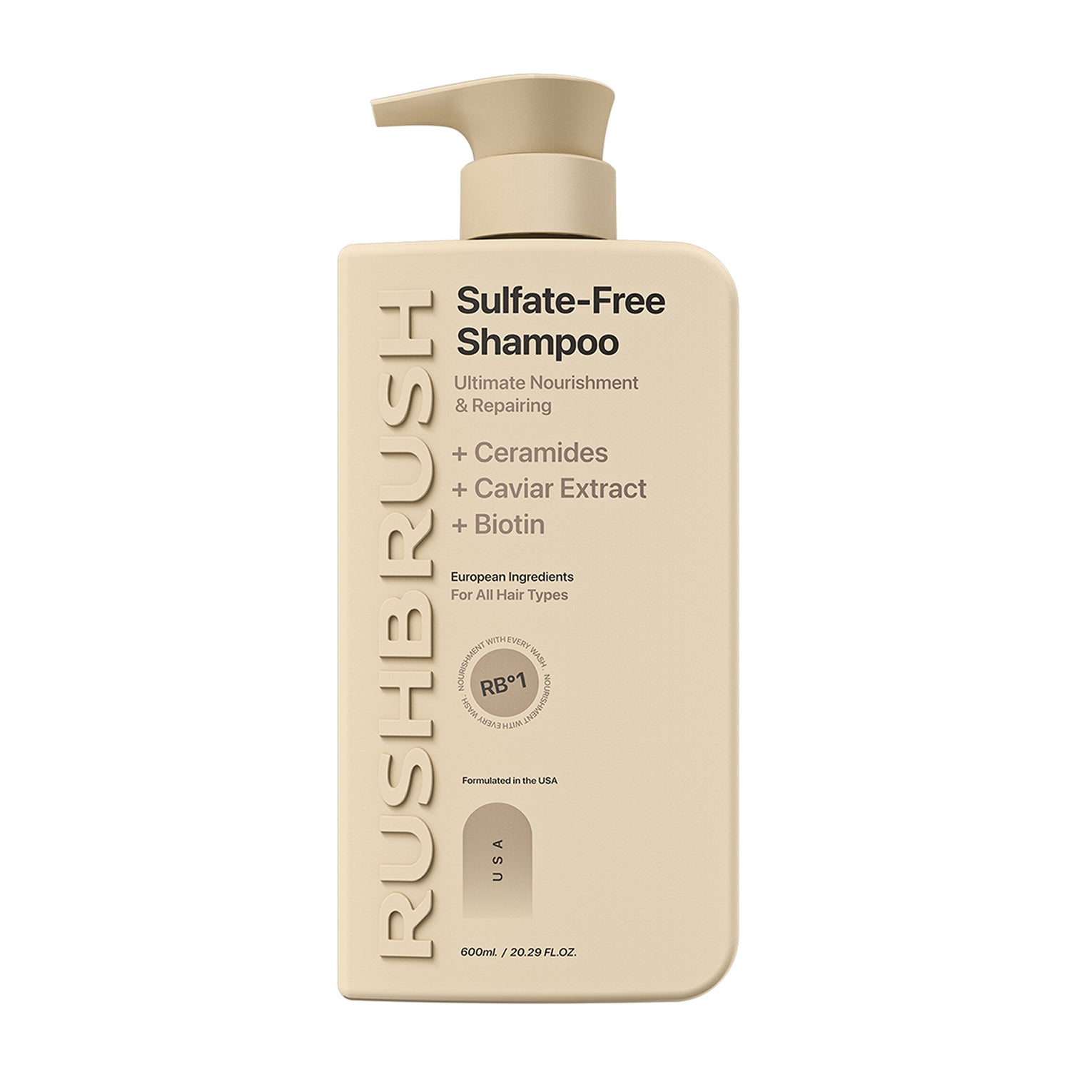 Rush Brush Rb°1 Sulfate - Free Shampoo – 400ml - Bloom Pharmacy