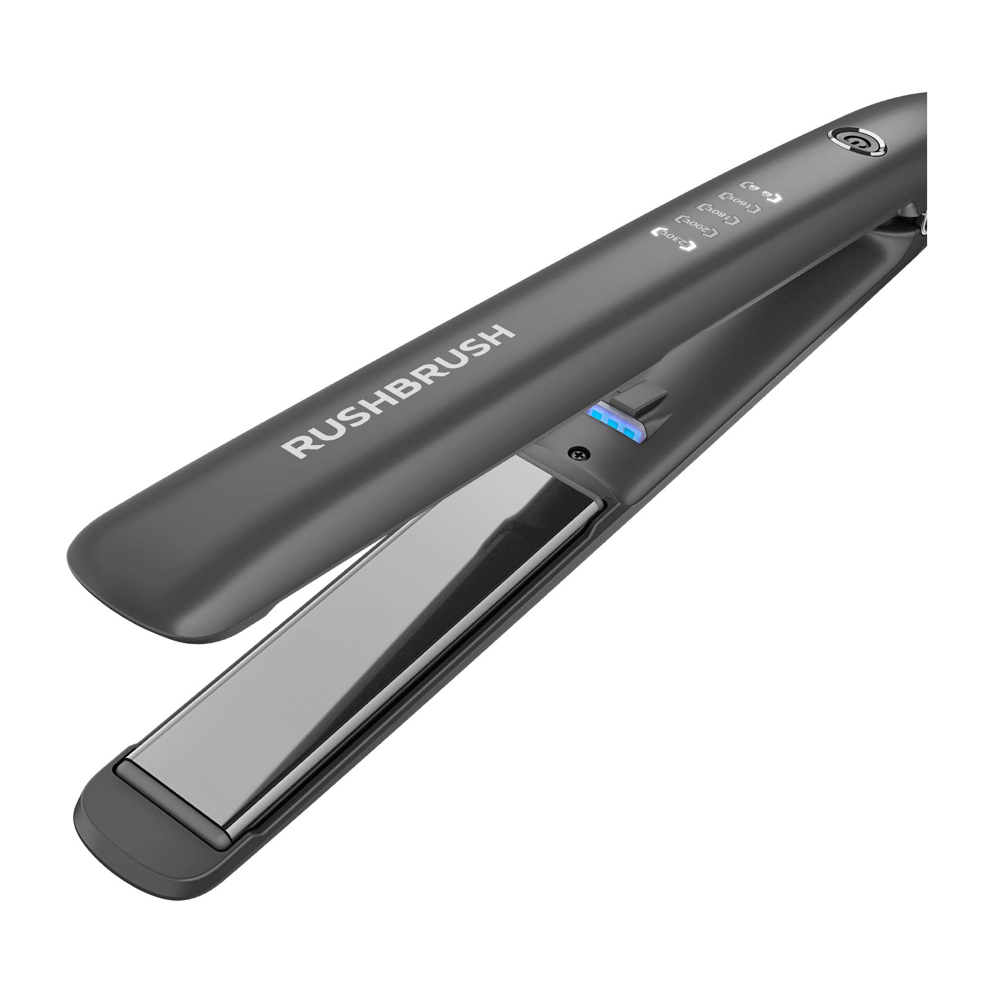 Rush Brush X3 Glam Straightener - Black - Bloom Pharmacy