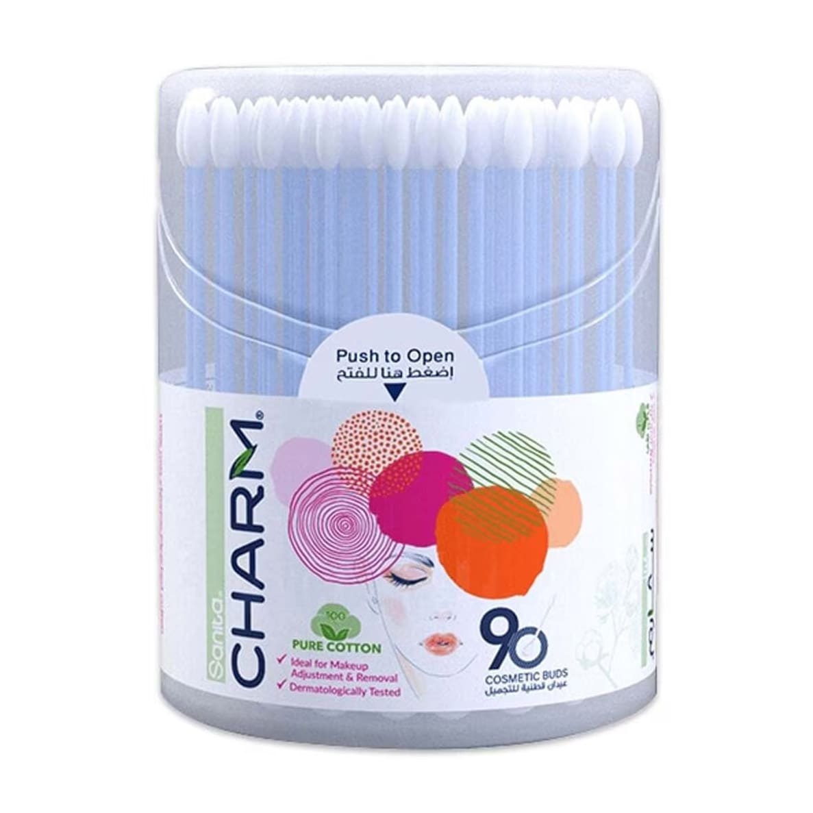 Sanita Charm Cosmetic Buds - 90Pcs - Bloom Pharmacy