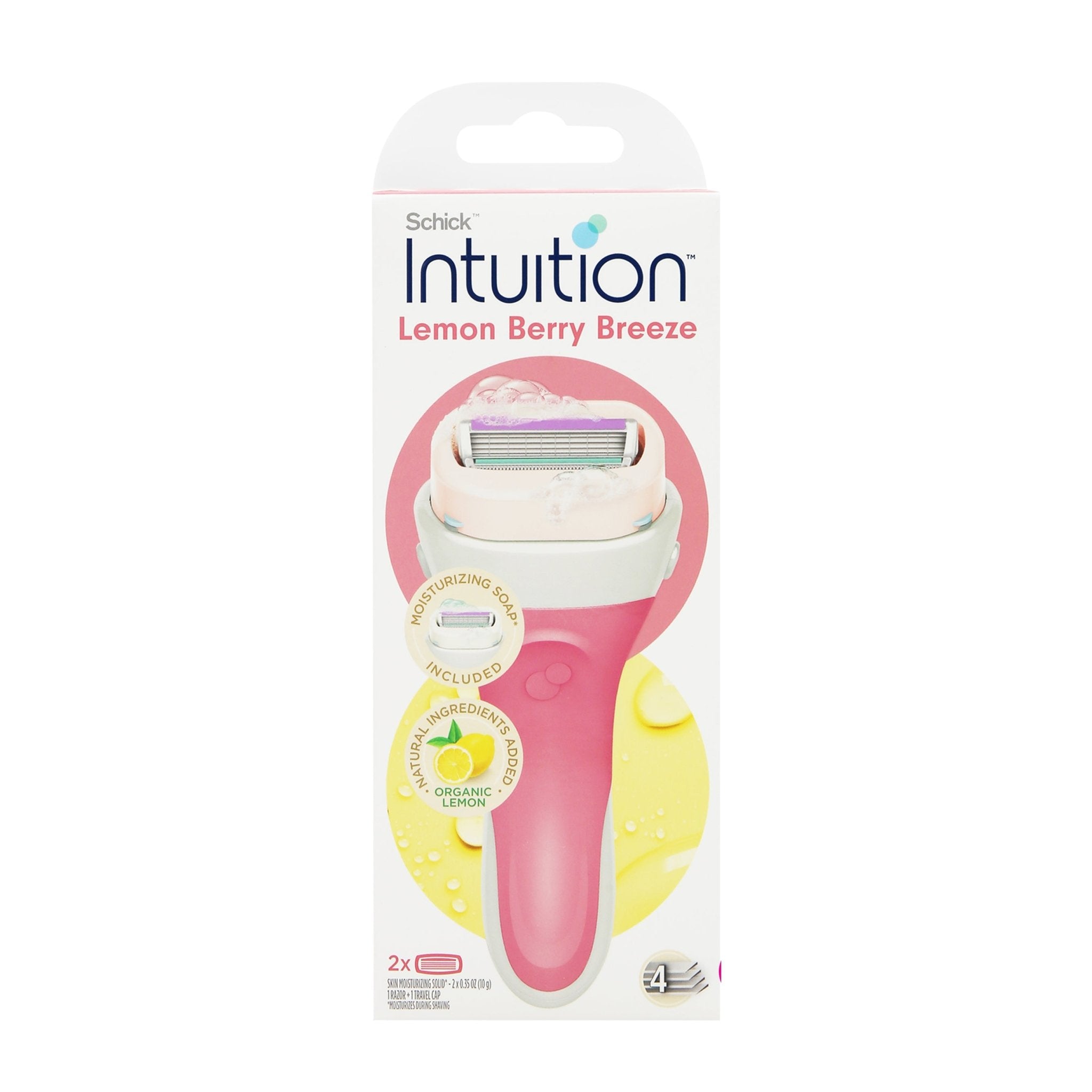 Schick Intuition Lemon Berry Breeze Razor - Bloom Pharmacy