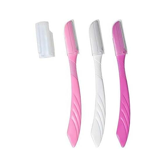Schick Intuition Touch up Dermaplanning Eyebrow Razors - 3 Razors + Precision Cap - Bloom Pharmacy