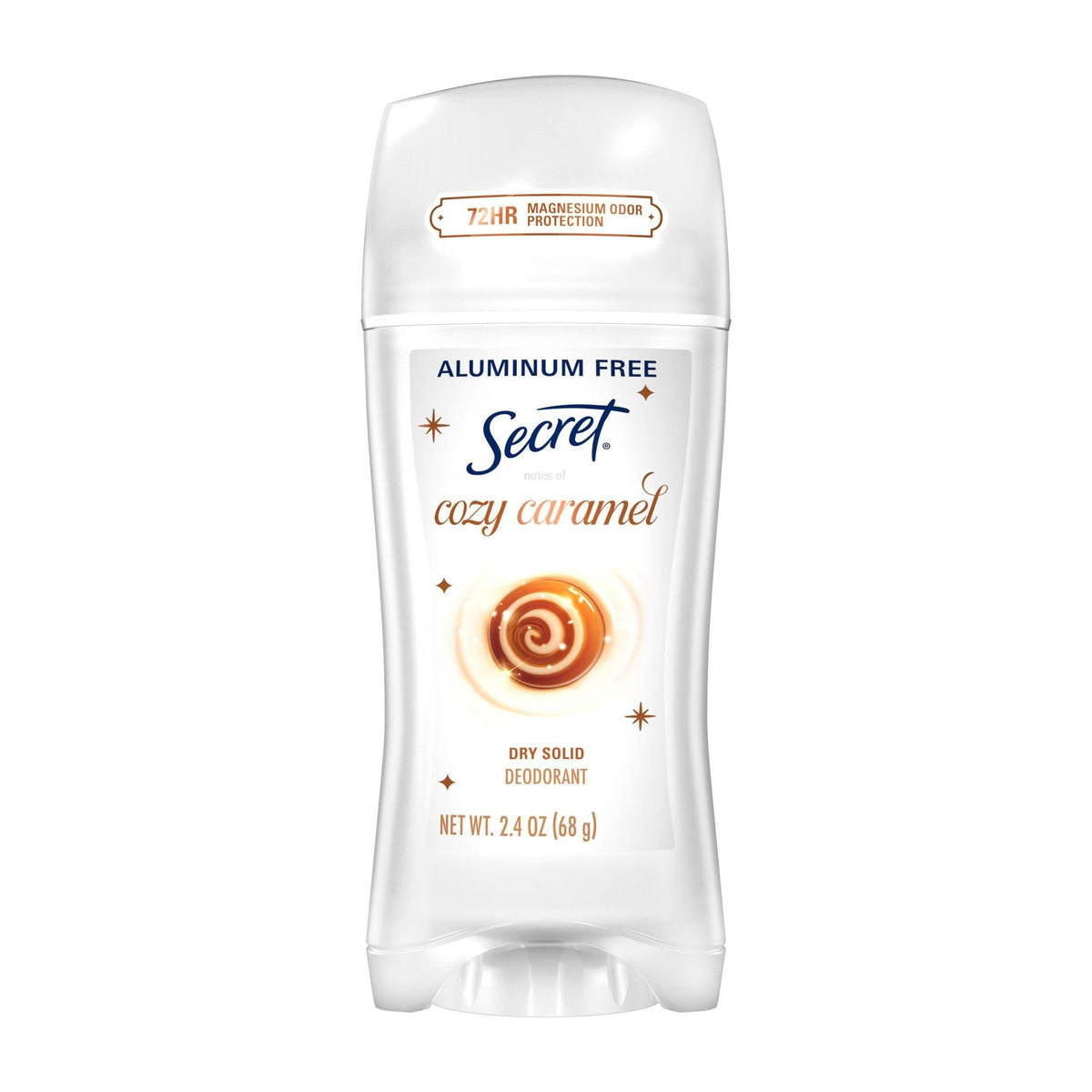 Secret Cozy Caramel Aluminum Free 72H Deodorant Stick - 68gm - Bloom Pharmacy