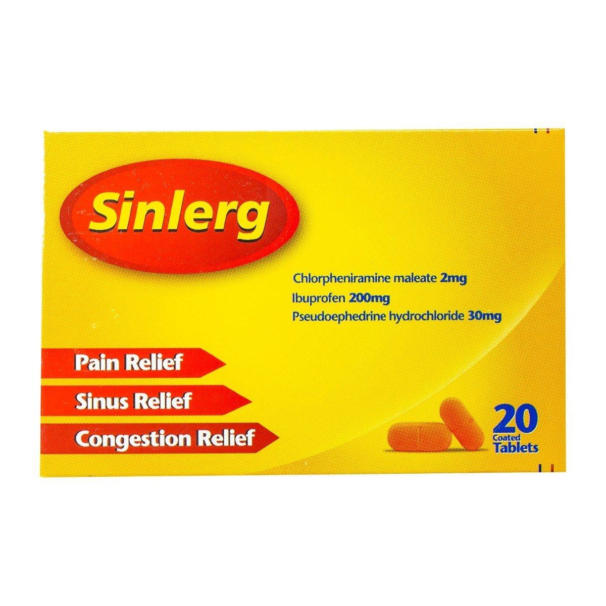 Sinlerg - 20 Tablets - Bloom Pharmacy