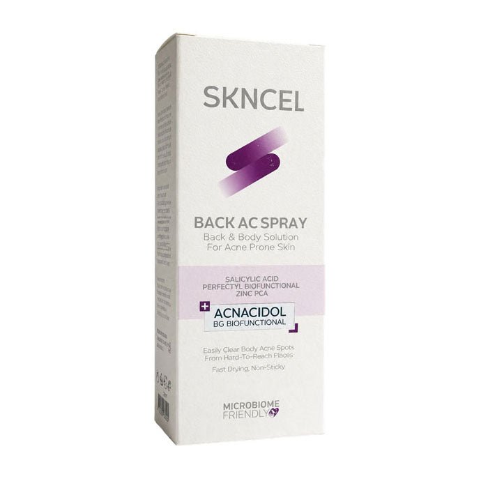 Skncel Back Ac Spray Back & Body Solution - 120ml - Bloom Pharmacy