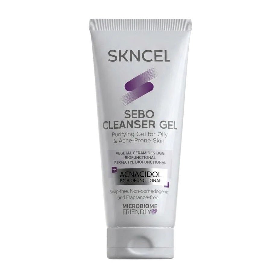 Skncel Sebo Cleanser Gel For Oily Skin - 200ml - Bloom Pharmacy