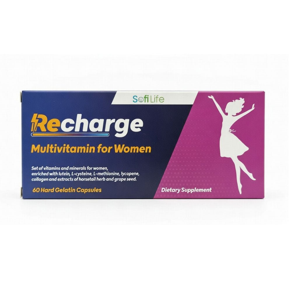 Sofi Life Recharge Multivitamin For Women - 60 Capsules - Bloom Pharmacy