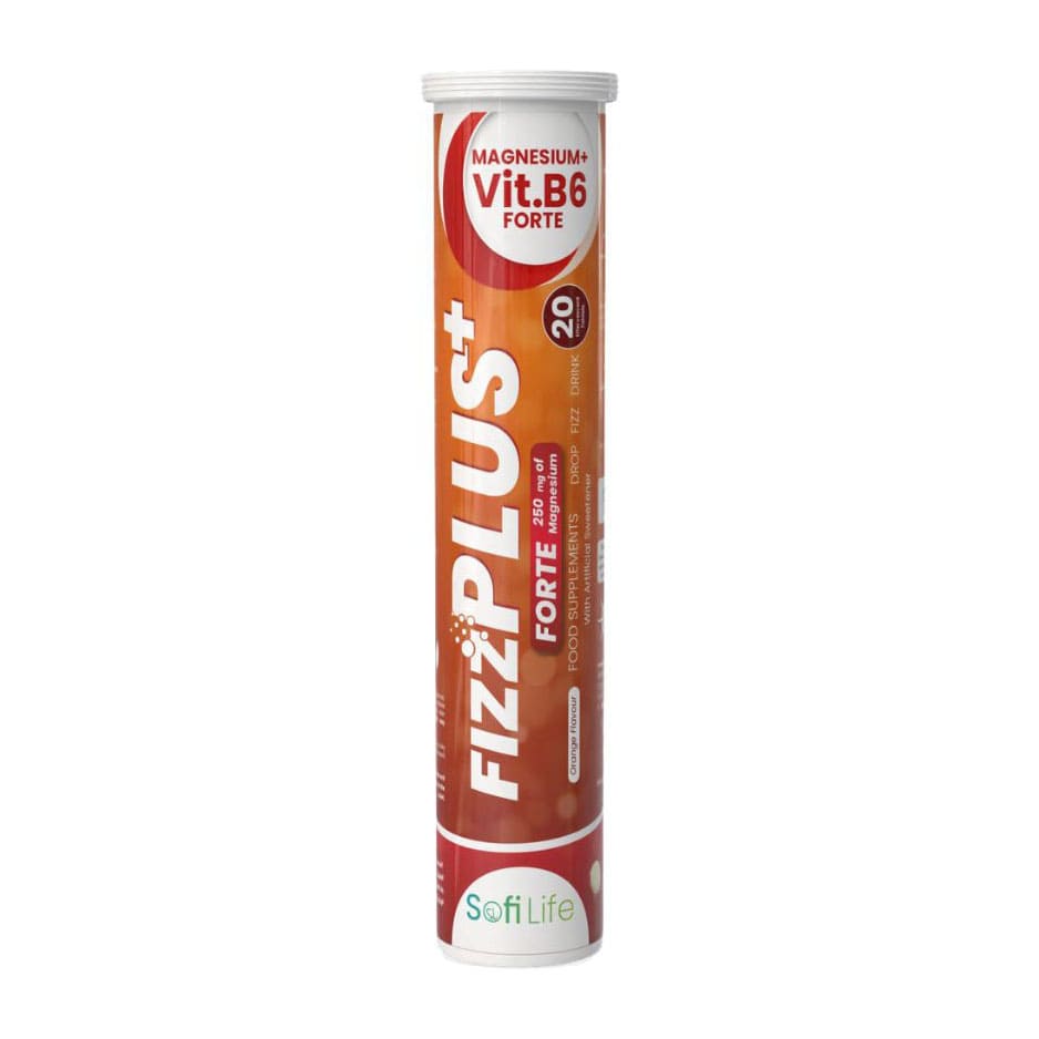 Sofi Lite Fizz Plus Forte Magnesium + Vitamin B6 Tablets - 20 Effervescent Tablets - Bloom Pharmacy