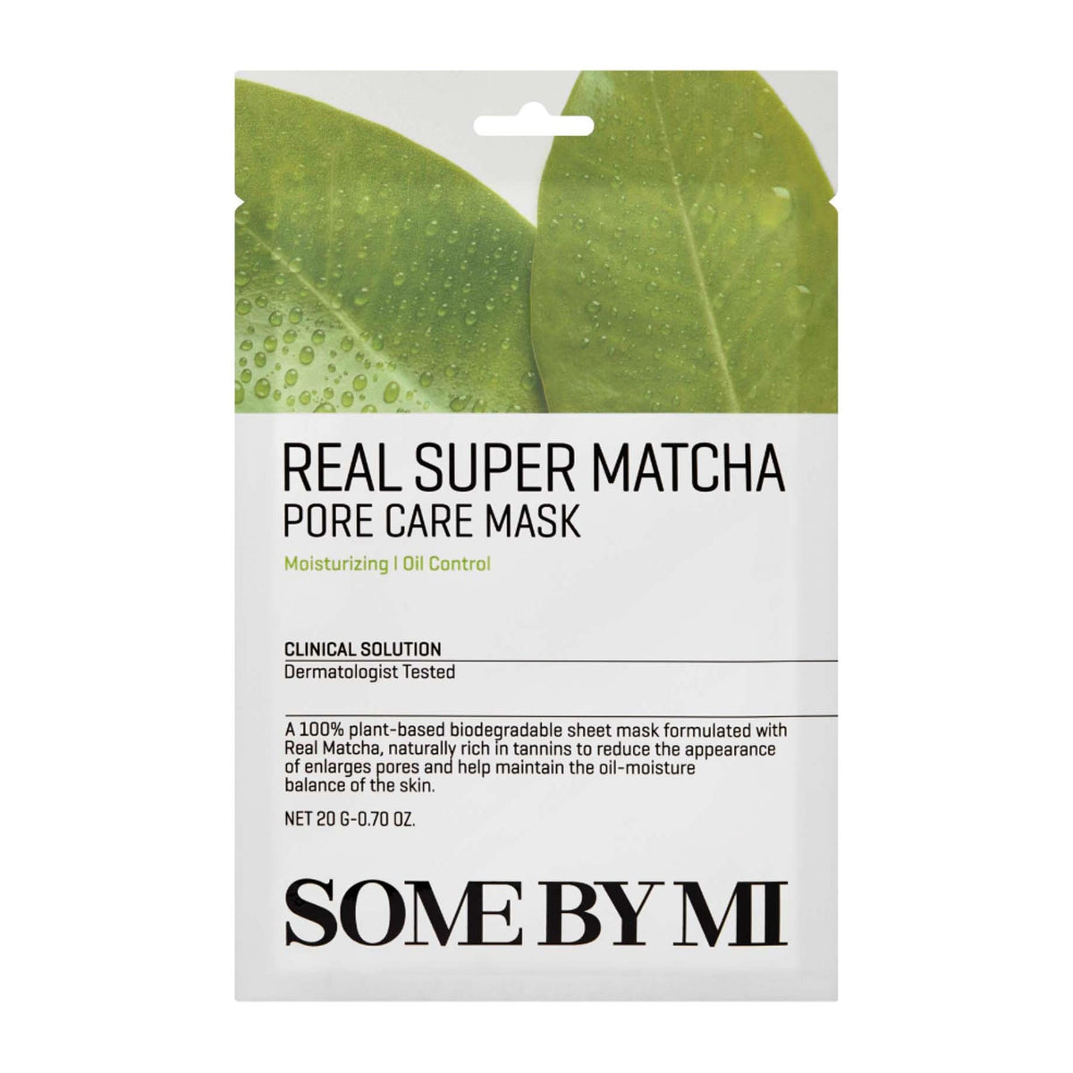 Some By Mi Real Super Matcha Pore Care Mask - 1 Sheet - Bloom Pharmacy