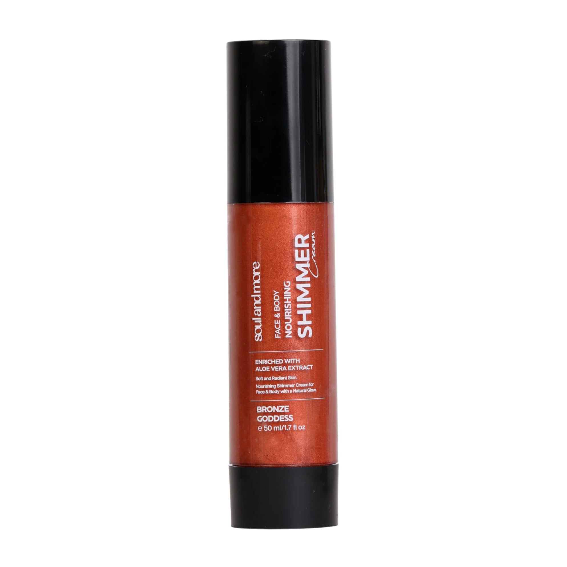 Soul & More Bronze Goddess Shimmer Cream - 50ml - Bloom Pharmacy