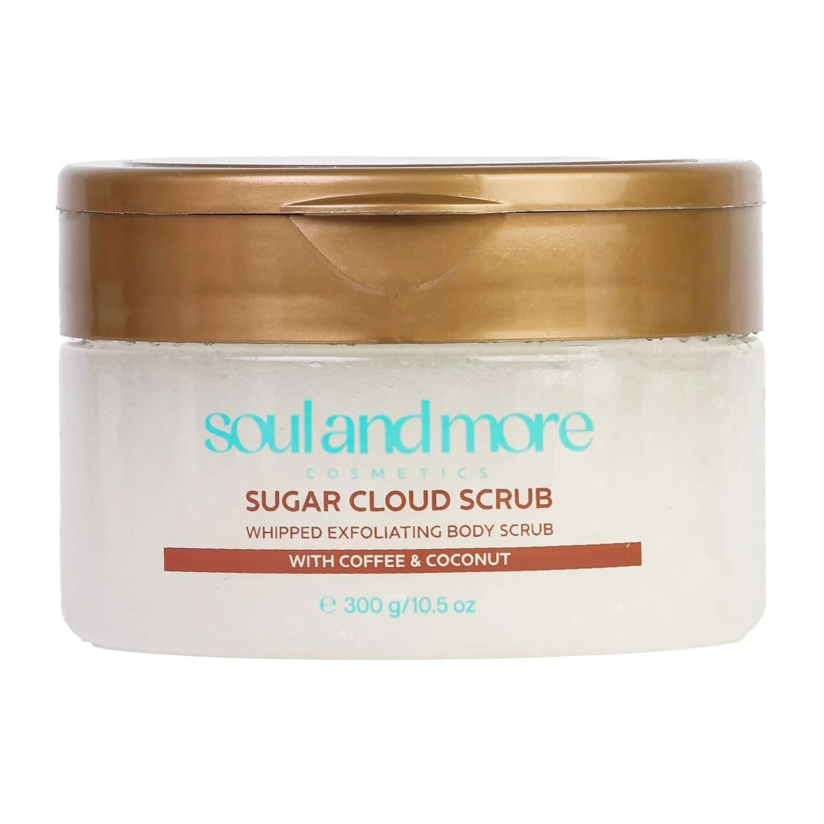 Soul & More Coffee and Coconut Body Scrub - 300gm - Bloom Pharmacy