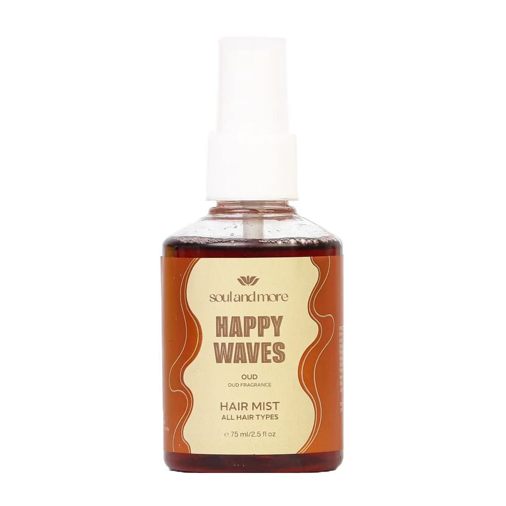 Soul & More Happy Waves Oud Hair Mist - 75ml - Bloom Pharmacy