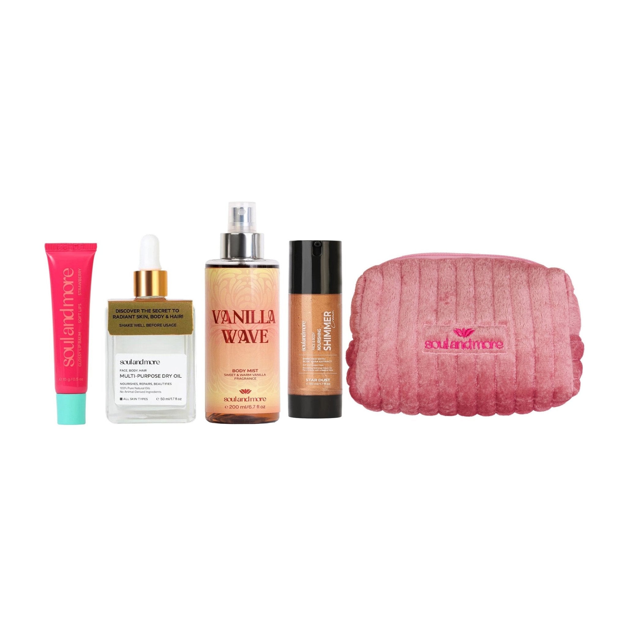 Soul & More Valentine Velvet Pouch - Bloom Pharmacy