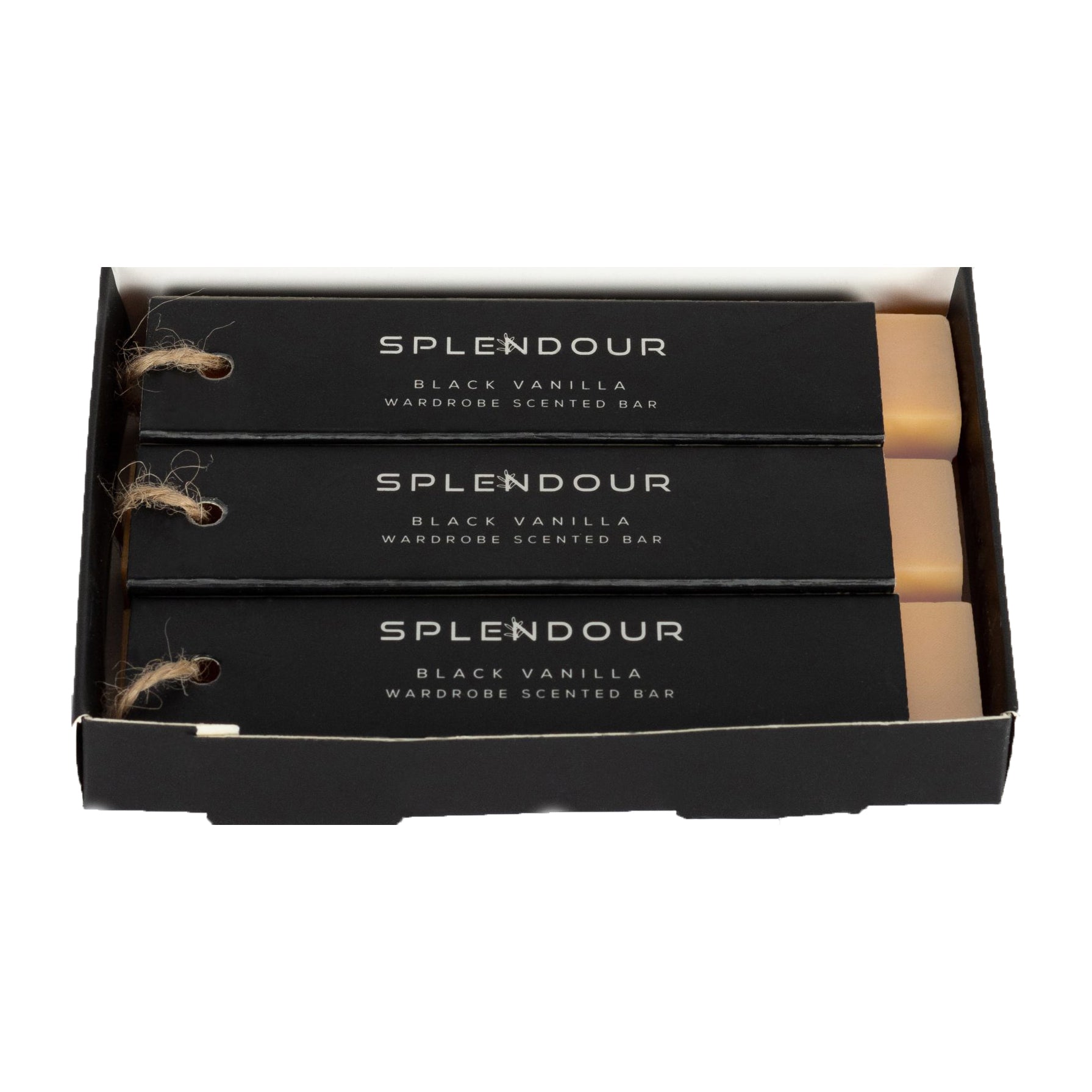 Splendour Black Vanilla Wardrobe Scented Bar - Bloom Pharmacy