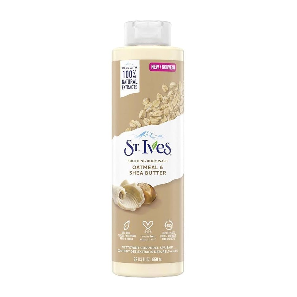 St. Ives Oatmeal & Shea Butter Body Wash - 650ml - Bloom Pharmacy