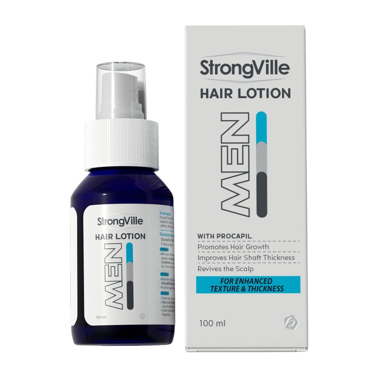 Strong Ville Hair Lotion Men - 100 ml - Bloom Pharmacy