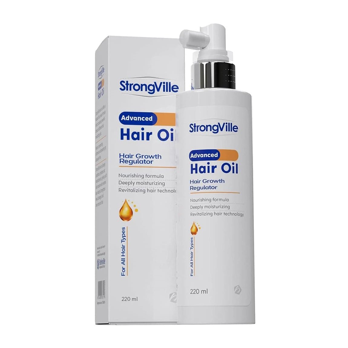 Strongville Advanced Hair Oil - 200ml - Bloom Pharmacy