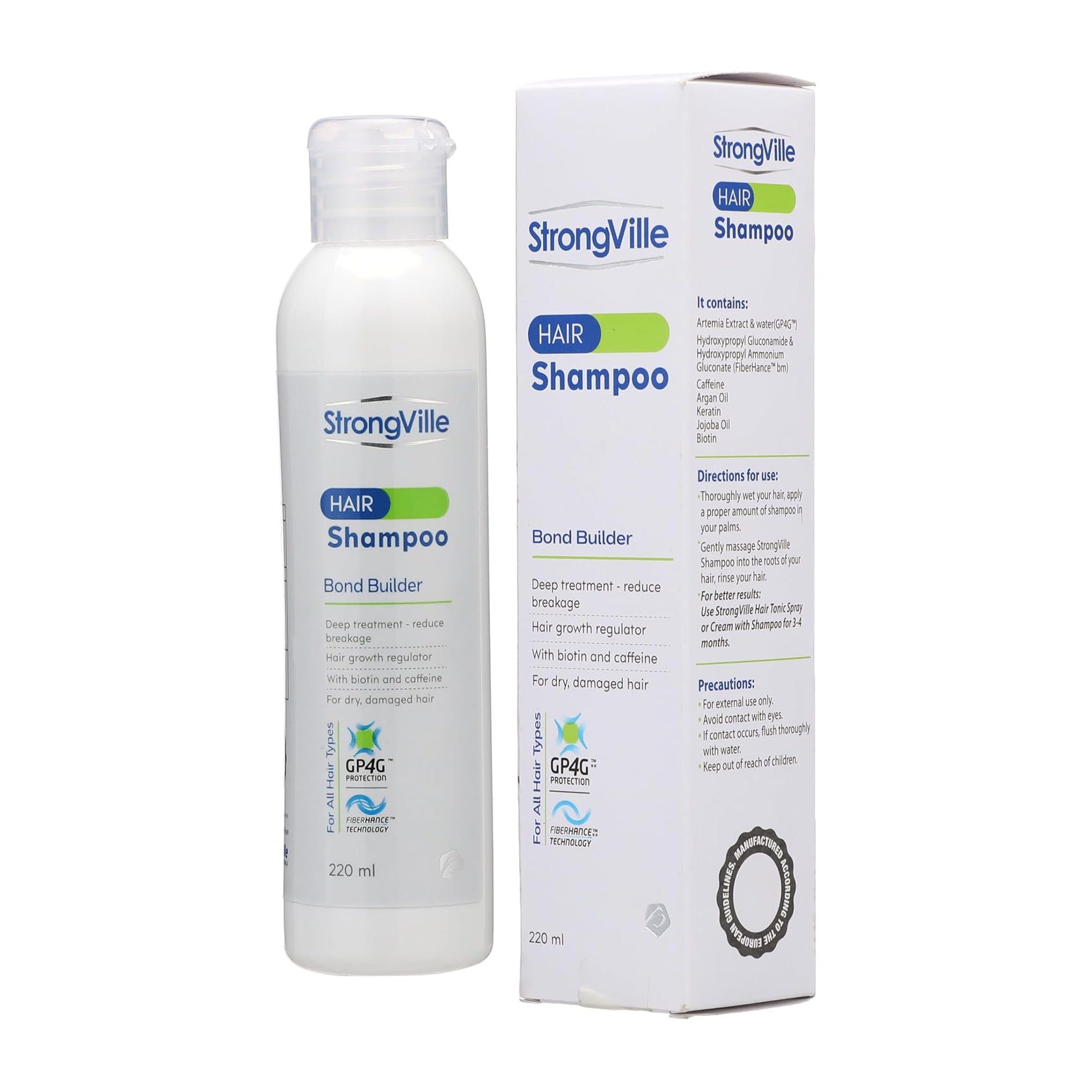 Strongville Hair Shampoo - 220ml - Bloom Pharmacy